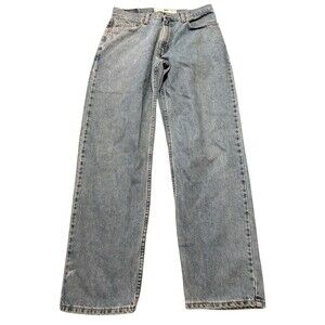 Vtg Levis 550 Jeans Mens 34 X 33 Blue Relaxed Fit  Light Wash Denim Pants Y2k